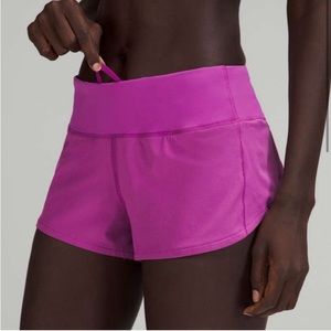 Lululemon speed up shorts 2.5
